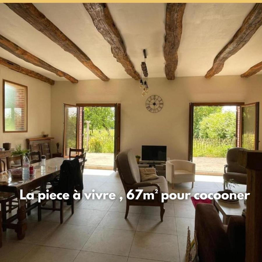 Grand Gite Ideal Pour Famille 10 Personnes Criquiers Extérieur photo